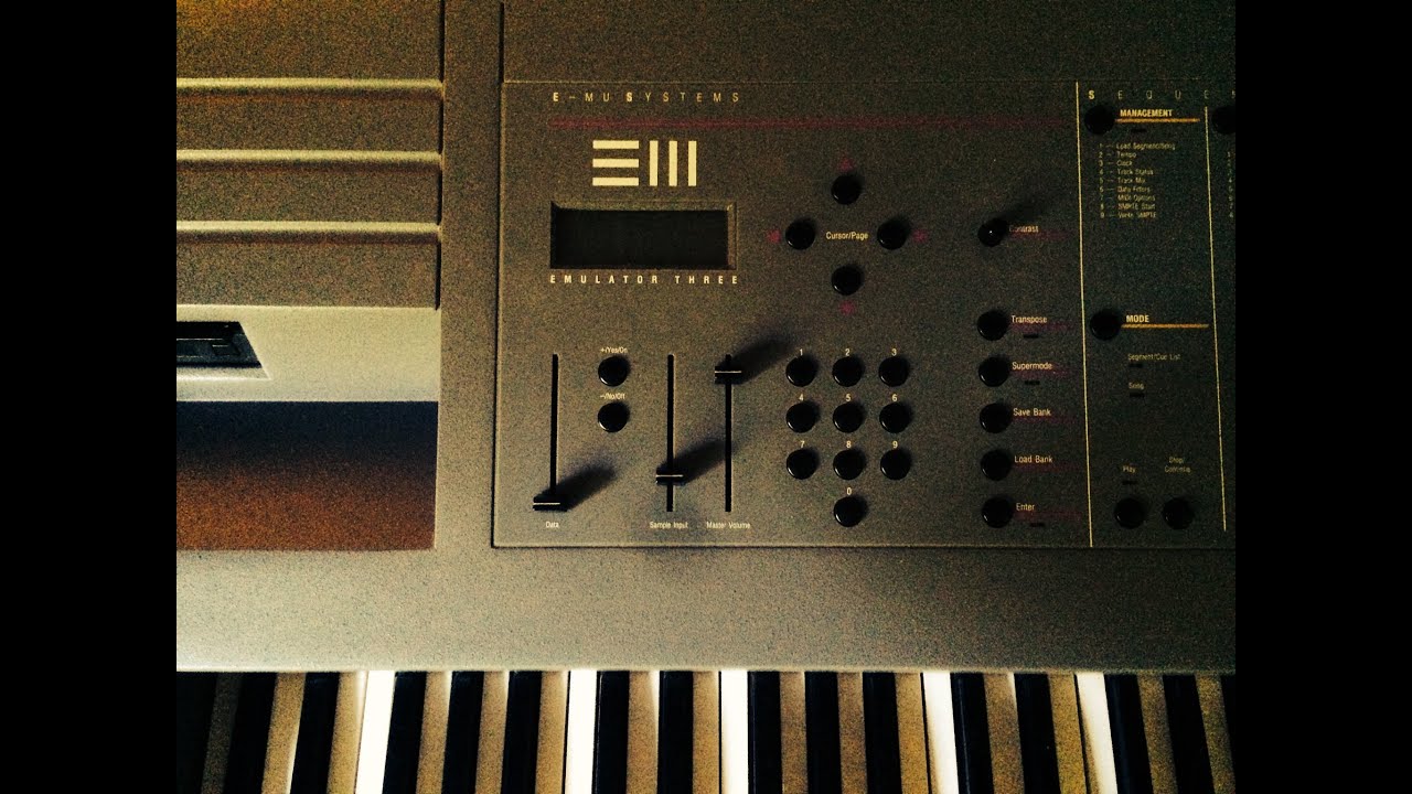 E-MU Emulator III Demo by INHALT