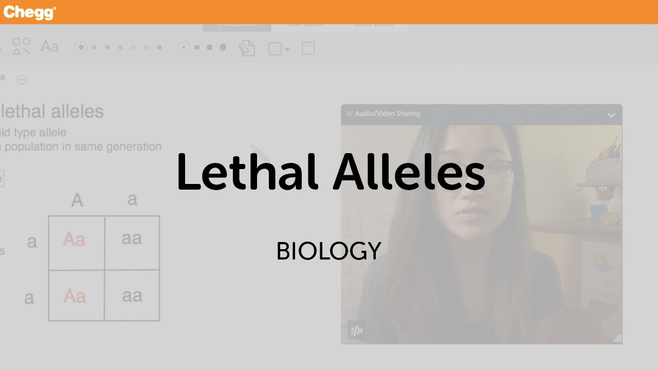 Lethal Alleles | Biology | Chegg Tutors