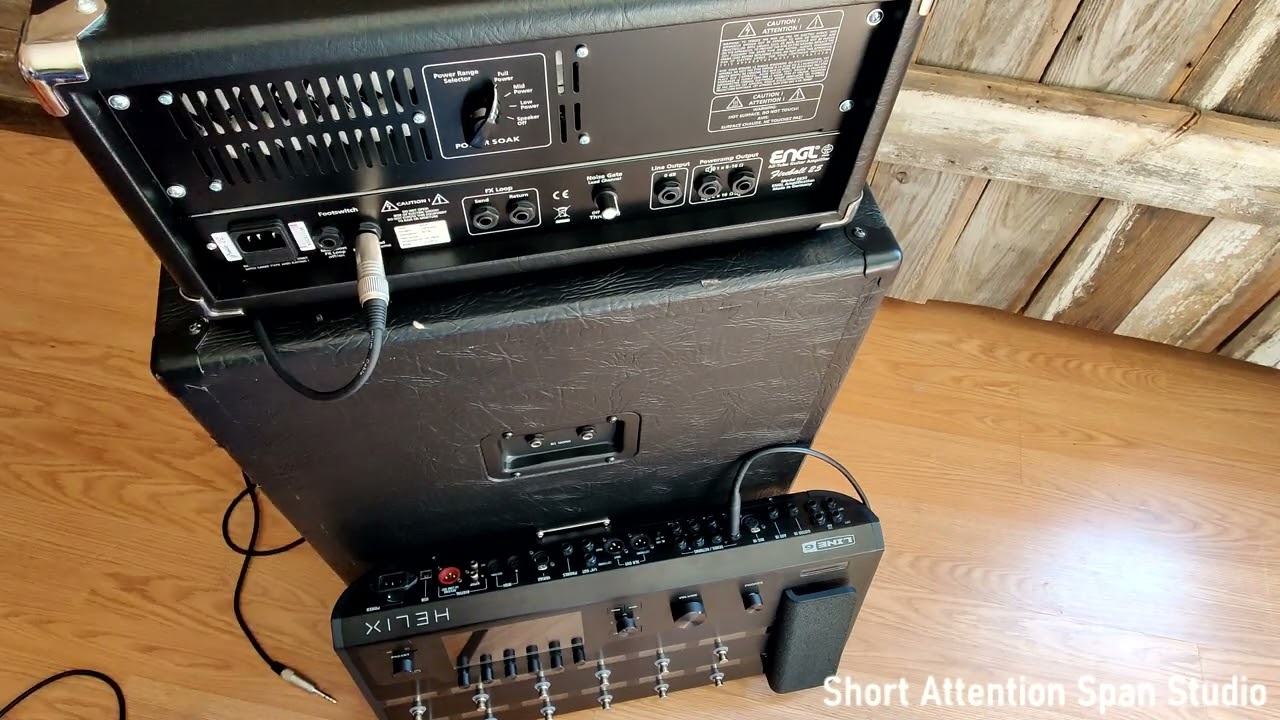 ENGL Fireball 4 cable method with Helix (how to) Free patch!