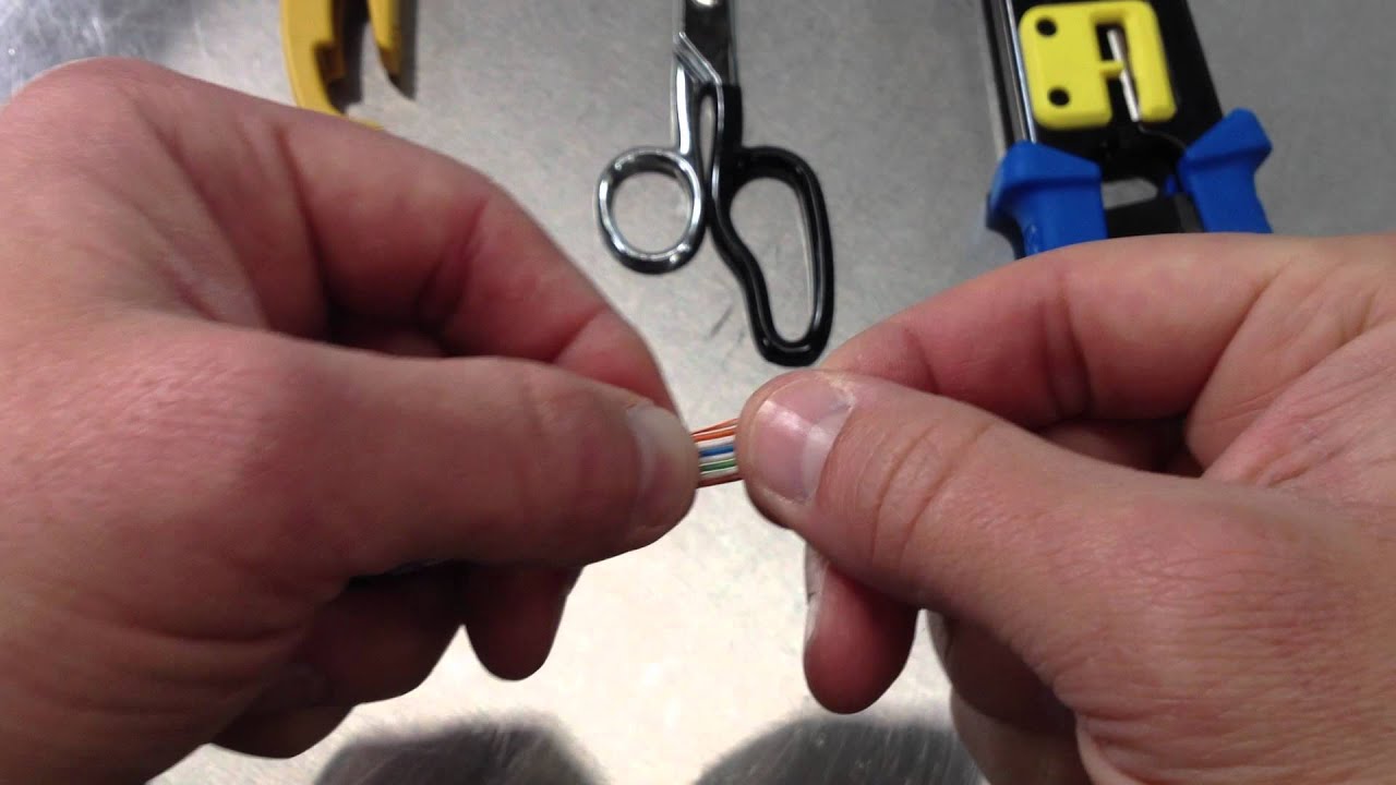 Installing EZ-RJ45 Connectors from Platinum Tools