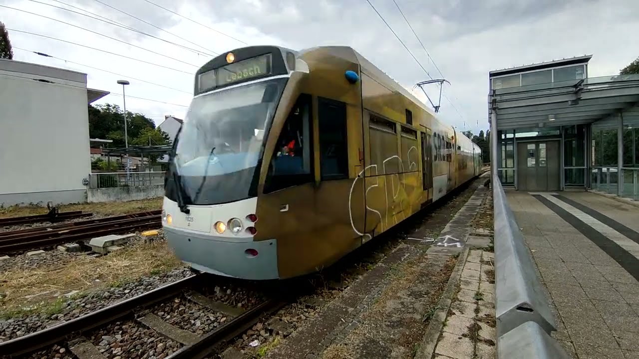 The Saarbahn TramTrain with epic Kiepe VF drive (Saarbrucken Germany)
