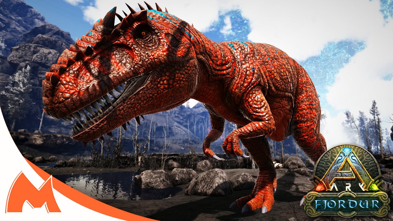 Taming Gigas for Boss Fights in ARK Fjördur [LIVE]