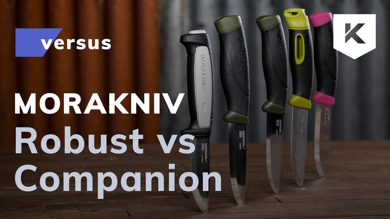 Morakniv Robust kontra Companion: Bitwa budżetowych noży bushcraftowych