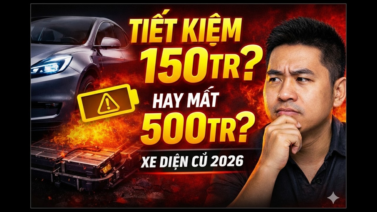 Xe Điện Cũ Rẻ Hơn Xe Xăng Sự Thật Về Chi Phí 5 Năm 2026