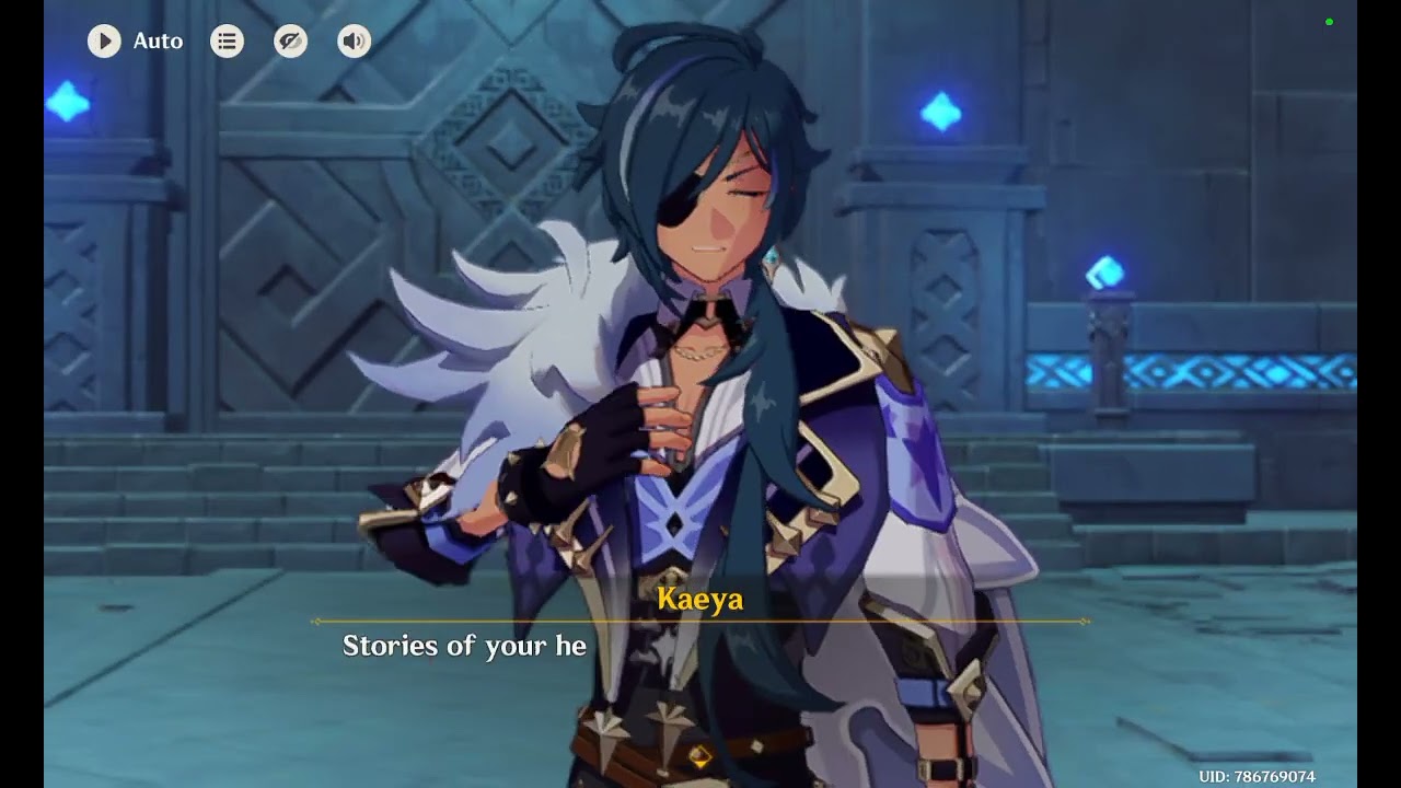 Traveler and kaeya's bonding 
