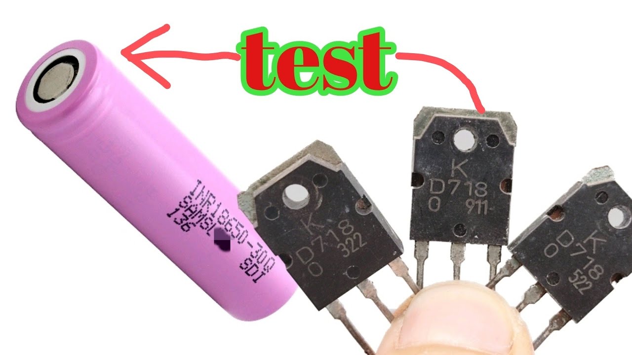 chỉ với 1 con D718 đ&atilde; l&agrave;m nhiều m&aacute;y test pin 18650 đắt tiền phải nể phục