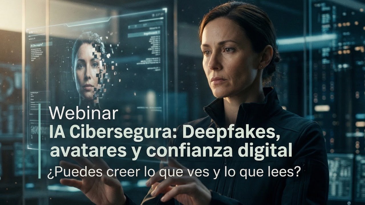 IA Cibersegura: Deepfakes, avatares y confianza digital — ¿Puedes creer lo que ves y lo que lees?
