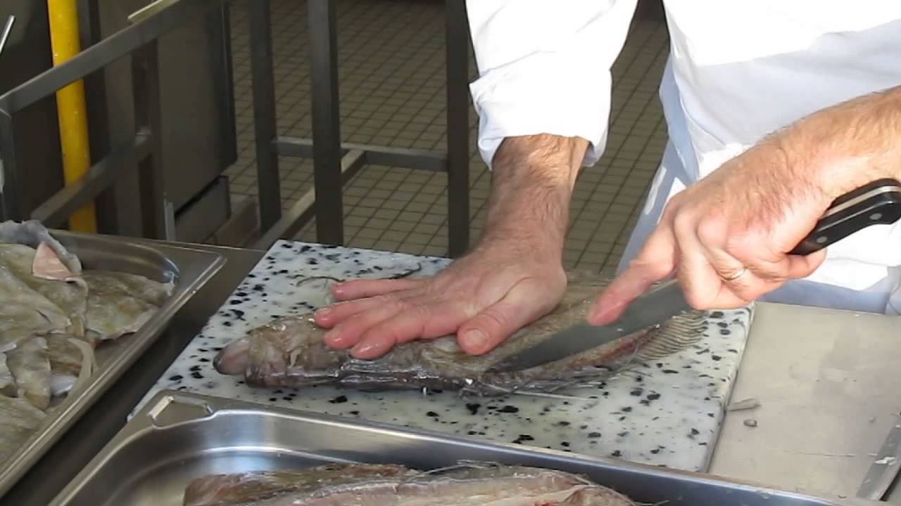 Cours de cuisine: Lever des filets de Saint-Pierre
