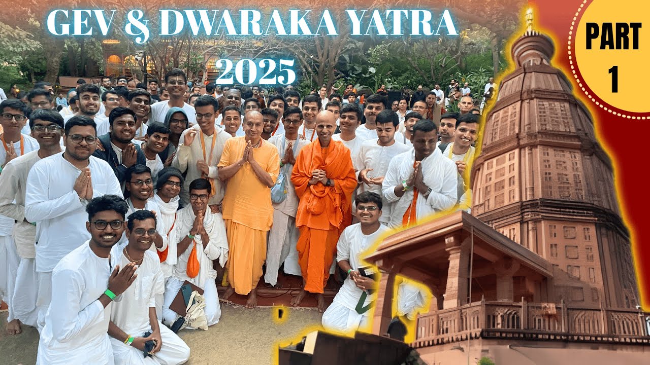 GEV & Dwarka Yatra 2025 | Part 1 | A 3-Minute Spiritual Journey