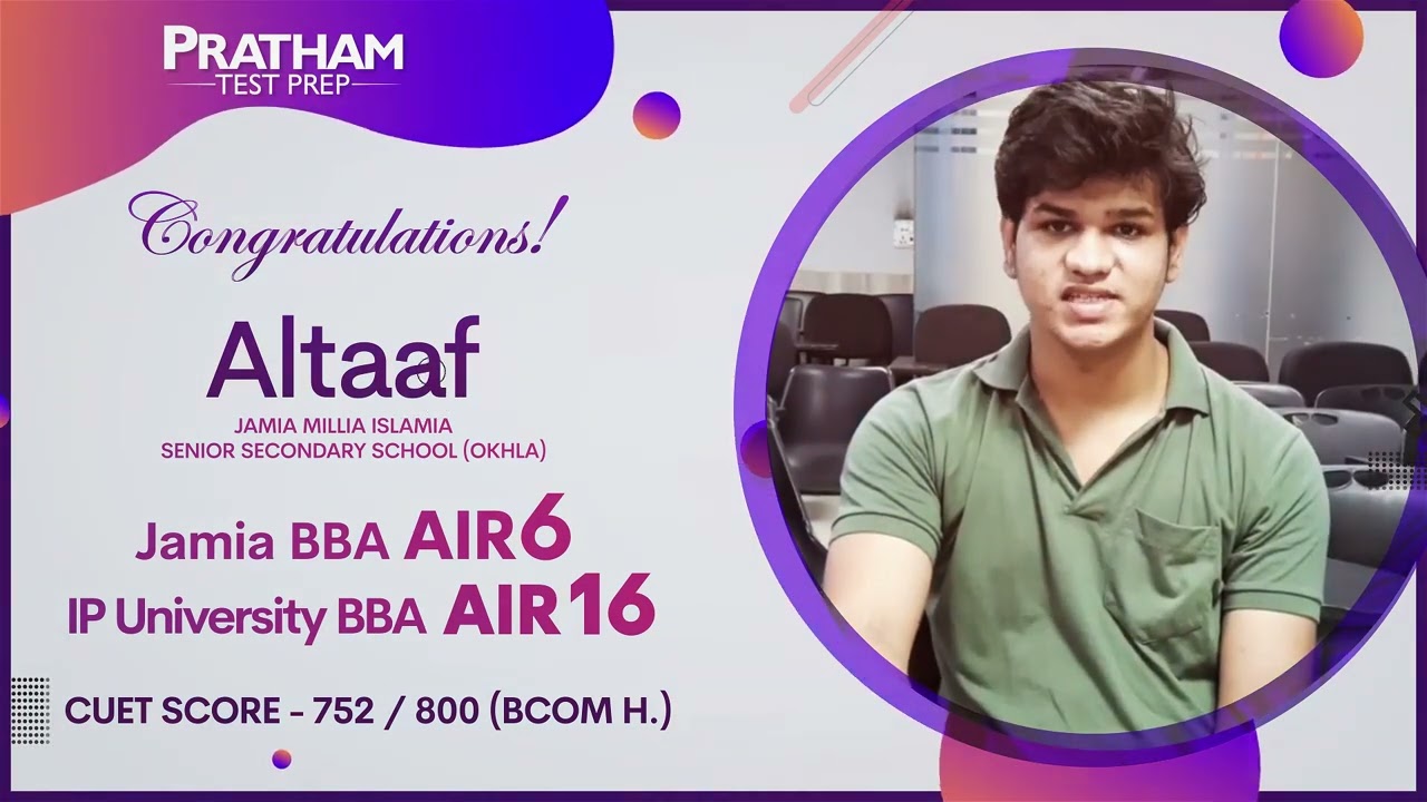 Achievers - Direct दिल से with Altaaf | Pratham Test Prep