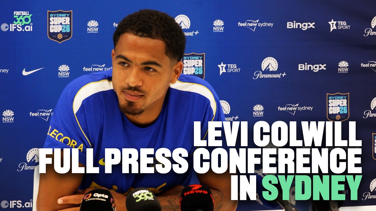 Levi Colwill FULL Press Conference | Chelsea vs Western Sydney Wanderers | Pre-Season 2026