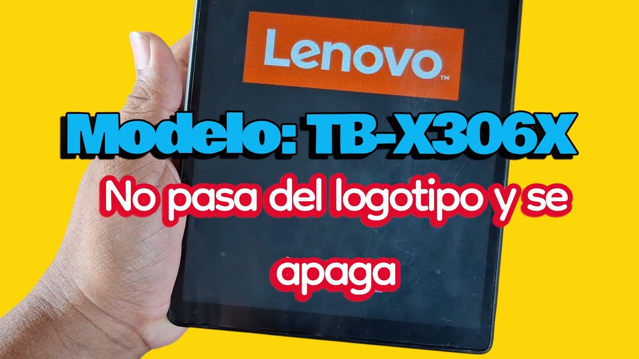 Tablet lenovo no termina de encender y se apaga...#solutions 