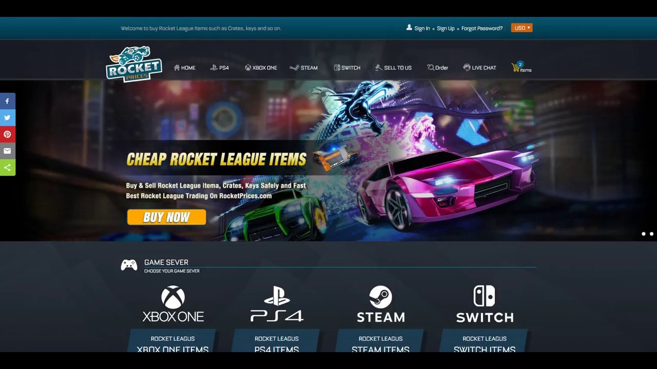 Buy & Sell Rocket League Items On RocketPrices.Com, Fast and Safe Rocket League Trading Here!