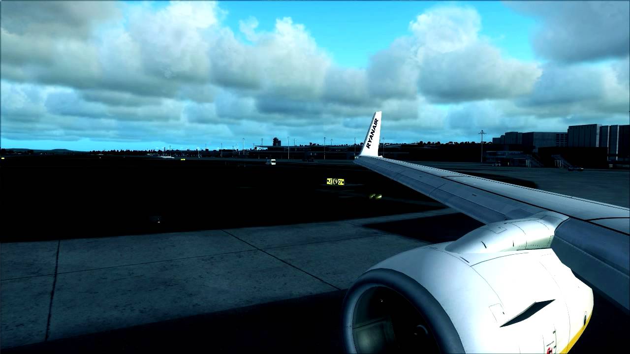 FSX Flight Simulator X HD - PMDG NGX 737 Take Off Zurich - GTX 460, i5 2500 @ 3.33 GHz