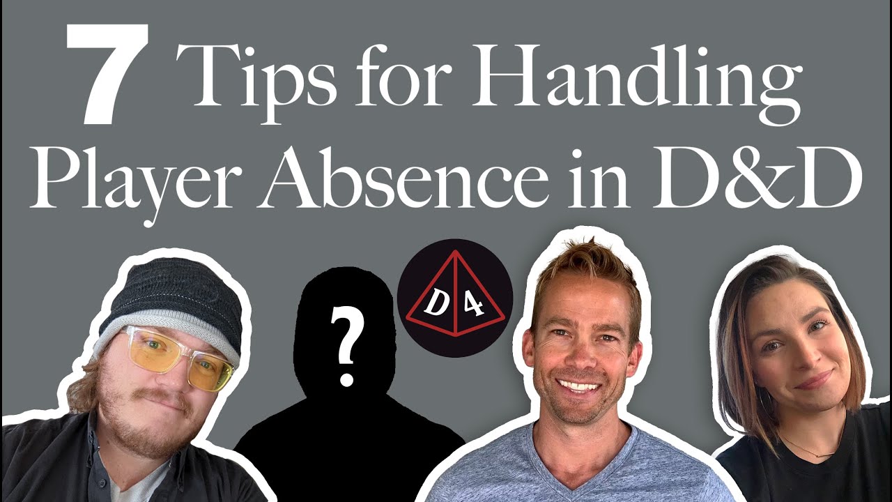 How to Handle Player Absence - Slidin' Into My DMs #28