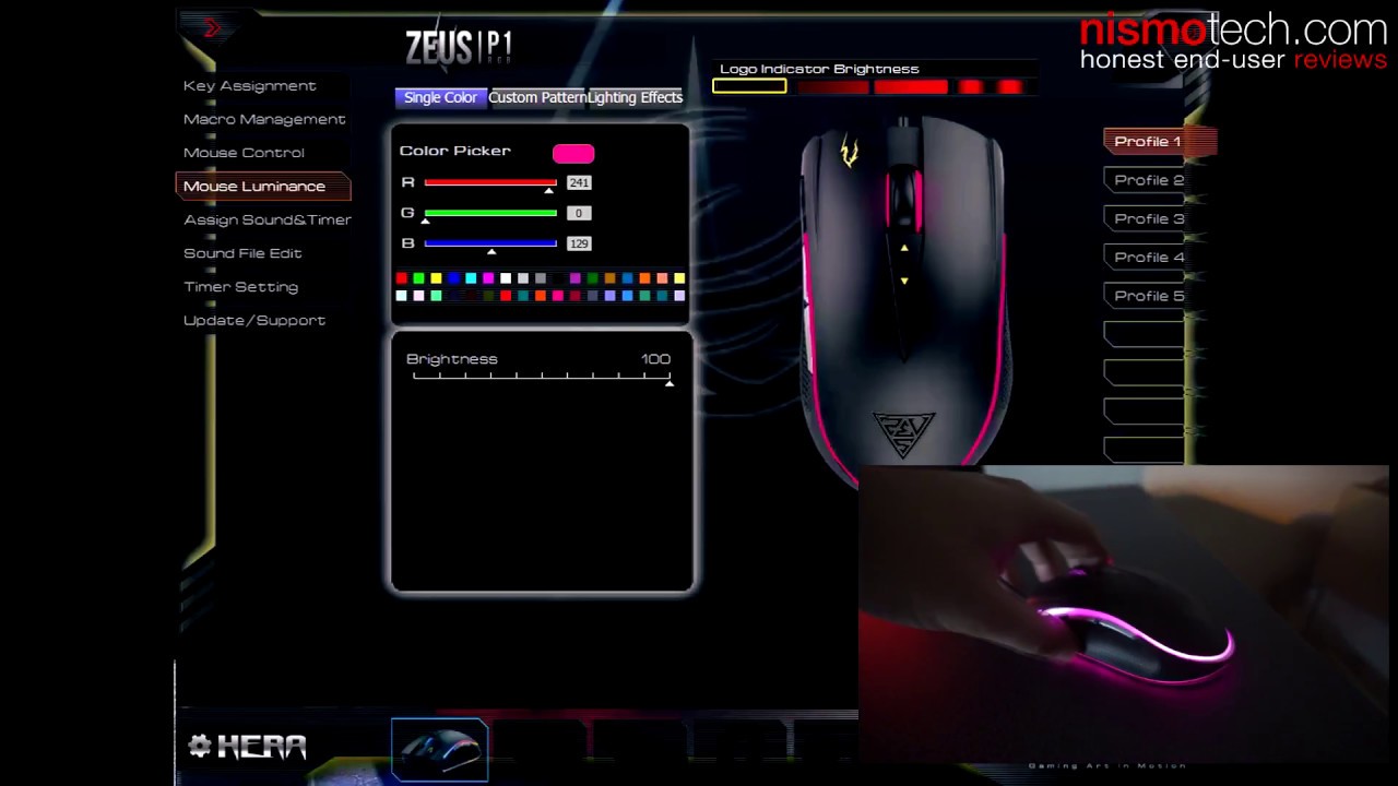 Gamdias Zeus P1 RGB Mouse {Review}