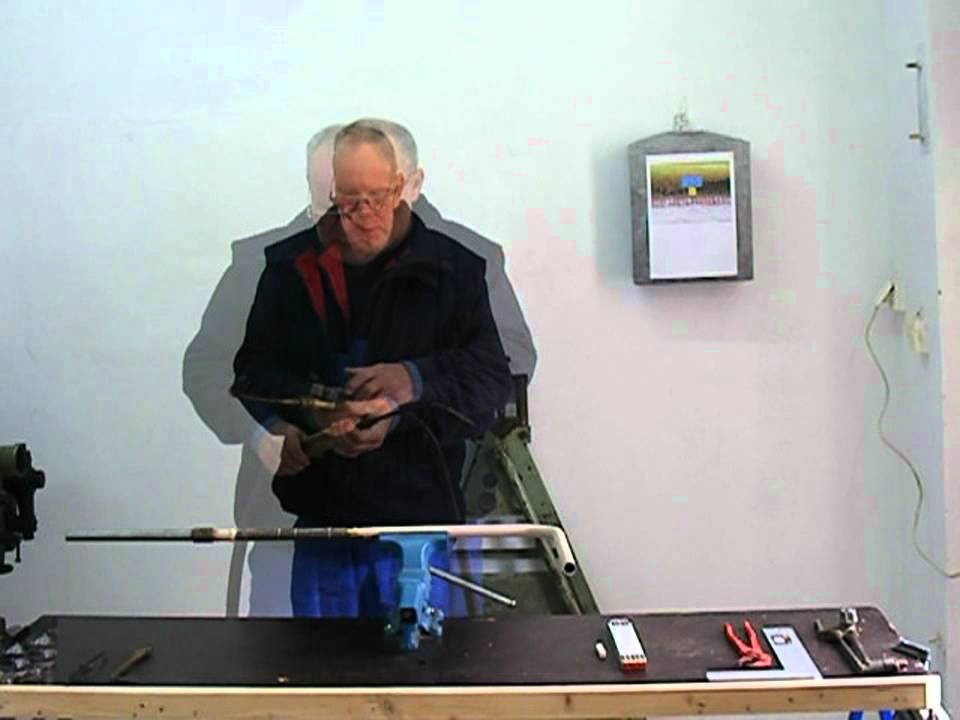 Stahlrohr - biegen von Hand - 90&deg; Bogen herstellen mit Schwei&szlig;brenner