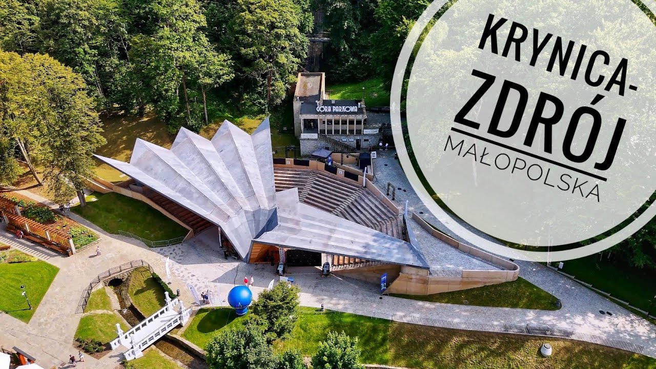 Krynica-Zdrój | Z lotu ptaka | DJI Mini 4 PRO | 4K