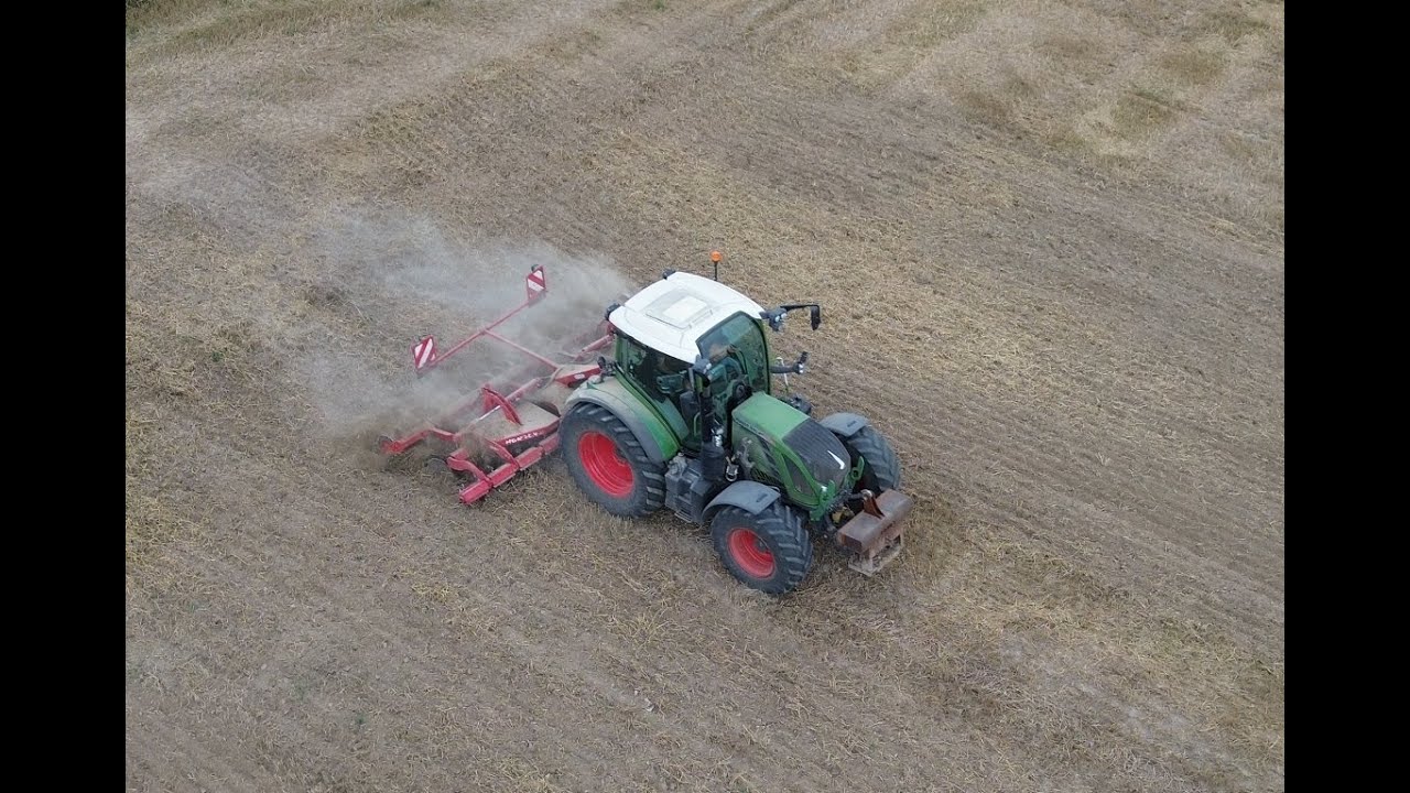 fendt 516 vario talerzowanie