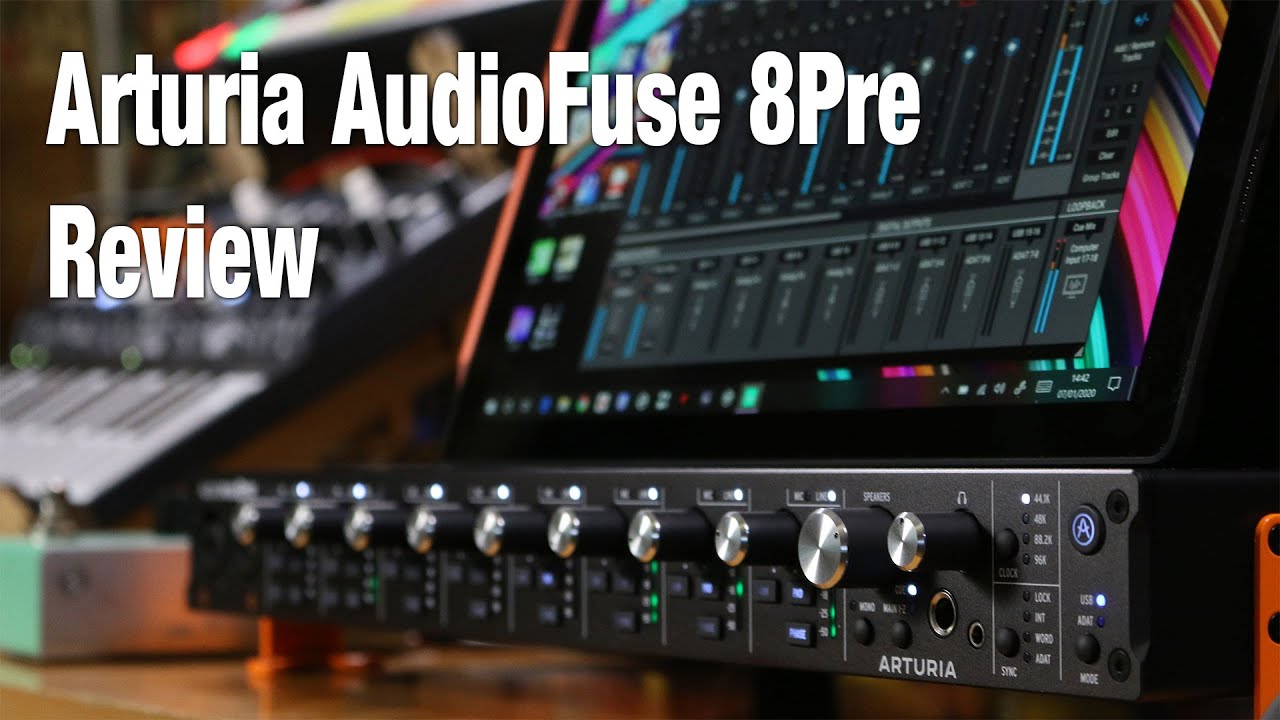 Arturia AudioFuse 8Pre review on Windows 10
