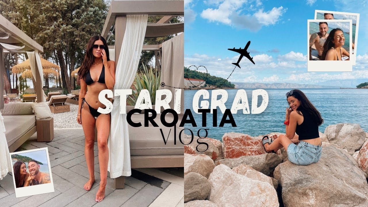 EXPLORING CROATIA - part 1! What to do and where to eat in Stari Grad & Jelsa HVAR | TRAVEL VLOG