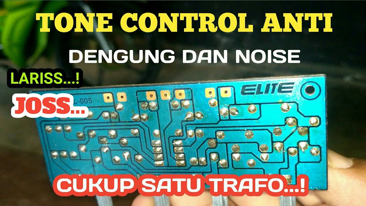 Как установить TONE CONTROL ANTI NOISE AND DUM