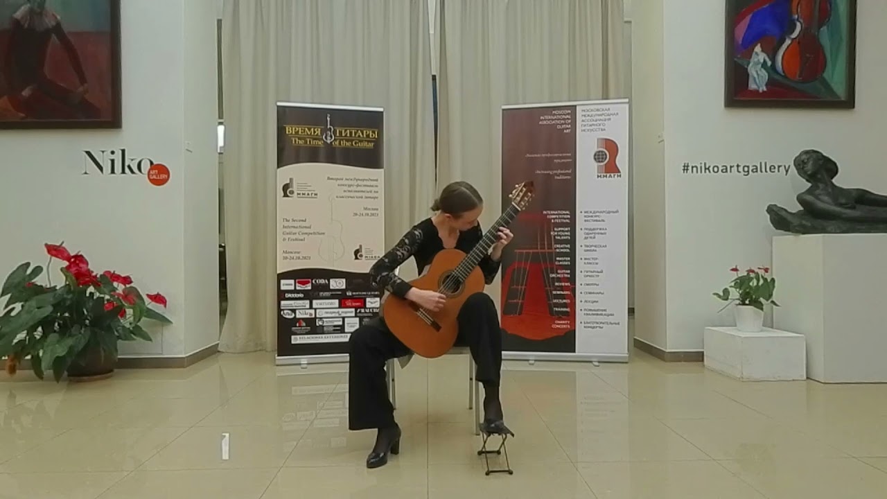 M. Guiliani - Six variations Sur La chanson nationale “I bin a Kohlbauren Bub” op.49 by Daria Sudnik