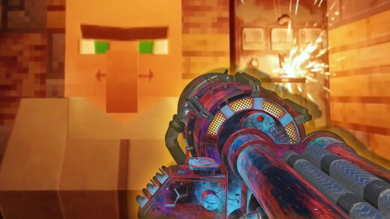 COD e MINECRAFT se JUNTARAM em um MESMO MAPA e ficou INACREDITÁVEL!