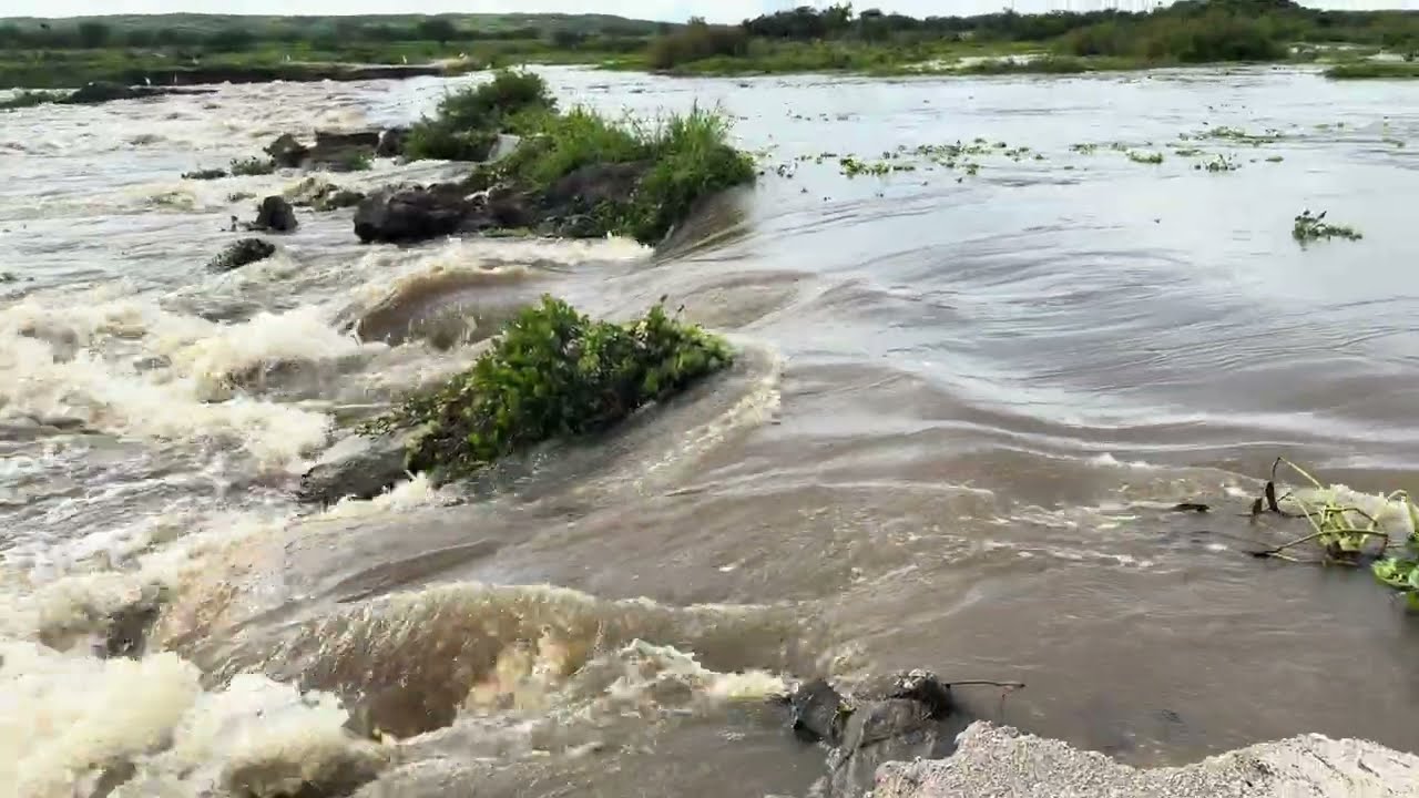 GRANDE CHEIA CHEGANDO AO AÇUDE CASTANHÃO ALAGAMAR JAGUARETAMA CE 19/02/2026