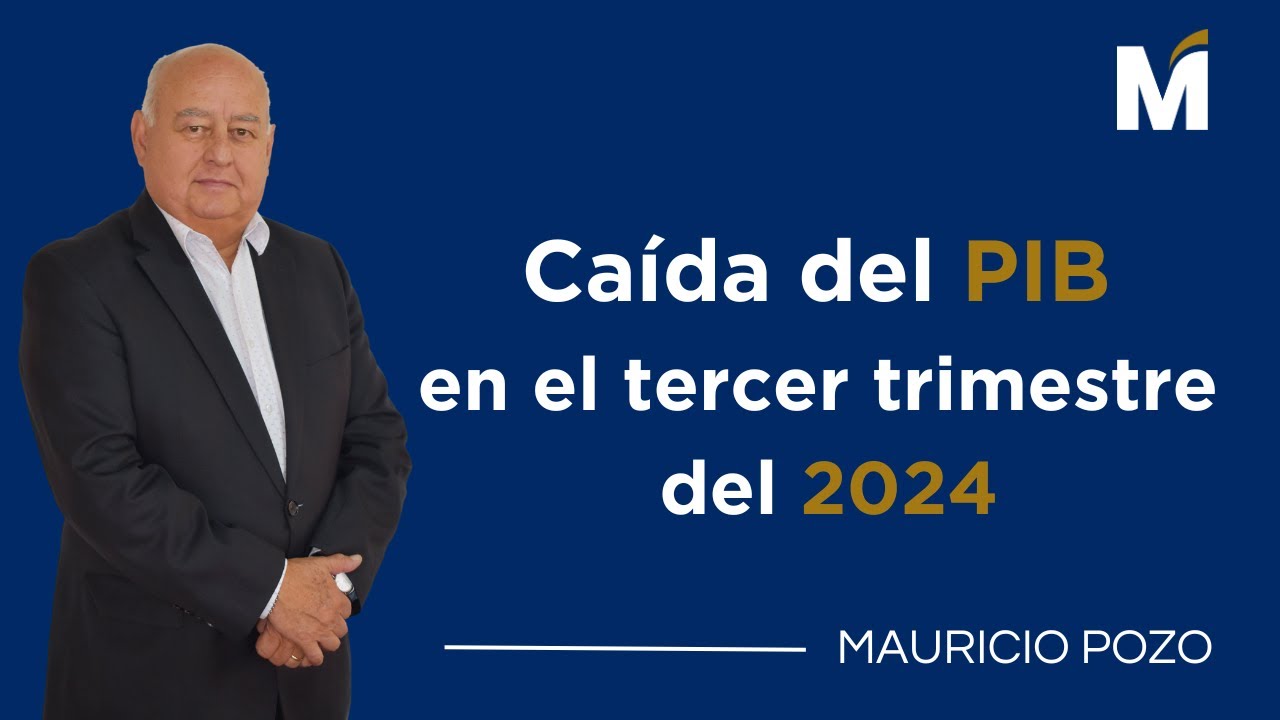 Ca&iacute;da del PIB  2024