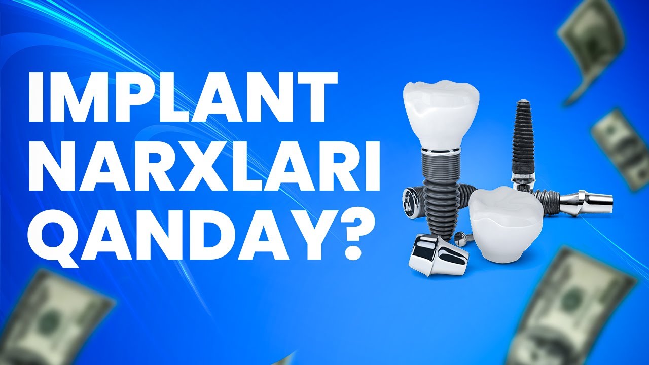Implant narxlari. To'liq tishsizlikda implantatasiya qanchaga tushadi.