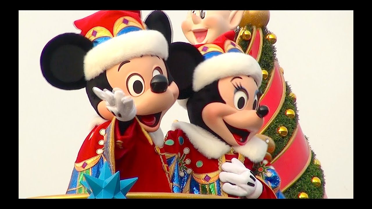 【初日・2回目】サンタヴィレッジ2013（シンデレラ城前・ミッキー・ミニー TDL）