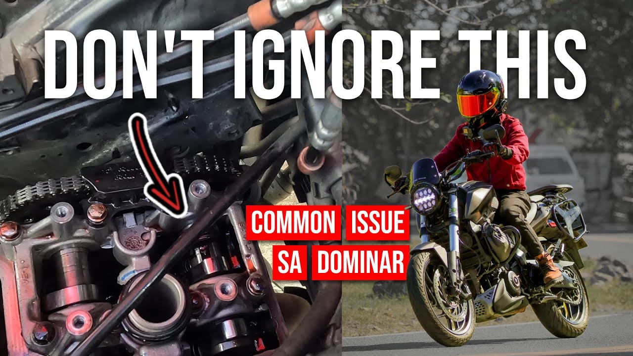 Dominar 400 UG2 Common Issue - How to fix engine noise after 17k km