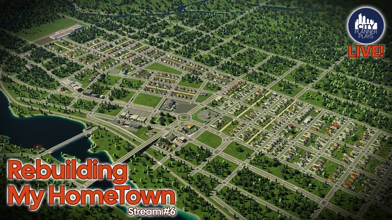 Rebuilding my Hometown... now with custom assets! | Building & Brews