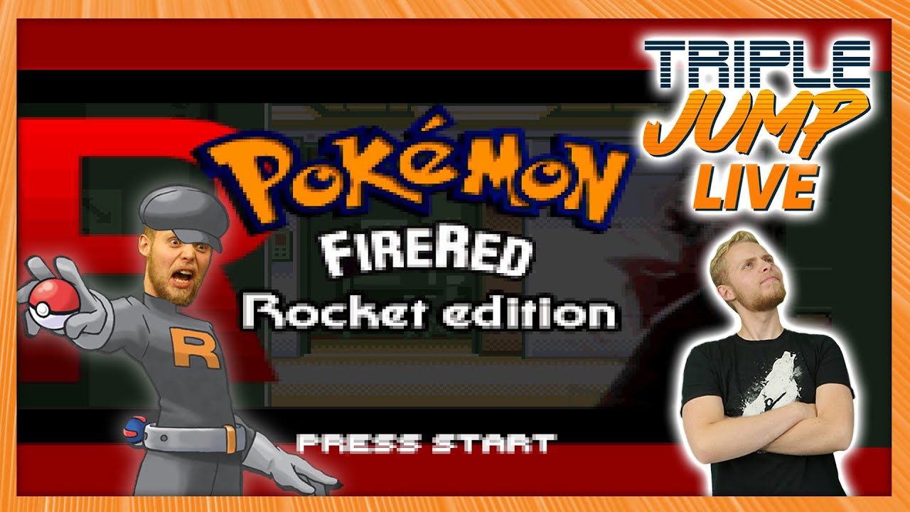 JOINING TEAM ROCKET - Pokémon FireRed: Rocket Edition [Part 1] | TripleJump Live!