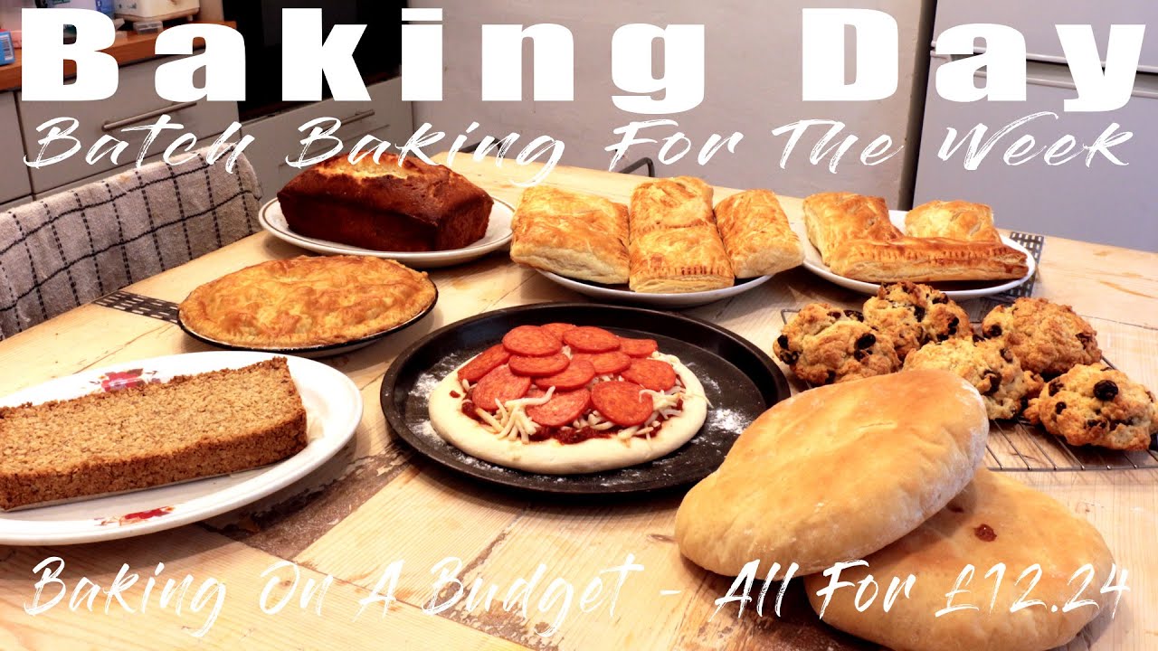 Baking Day - Batch Baking For The Week - Whole Spread Only &pound;12.24