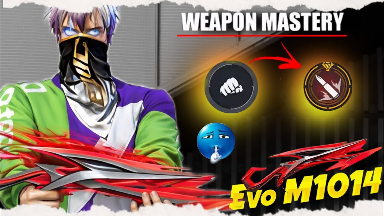 DAY - 10 Evo M1014 🔥 Ma Mastery Done ✅ Full Gameplay CS Rank 🗿 Garena - Free Fire 