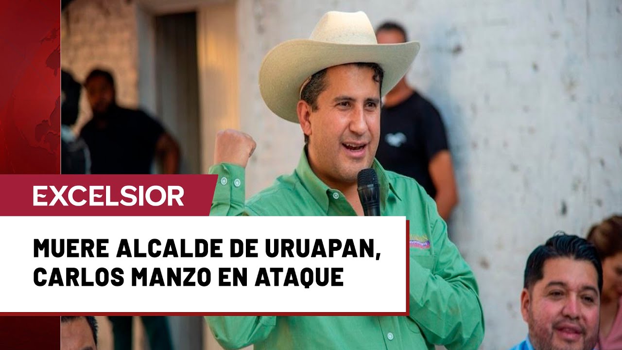 Asesinan a Carlos Manzo, alcalde de Uruapan