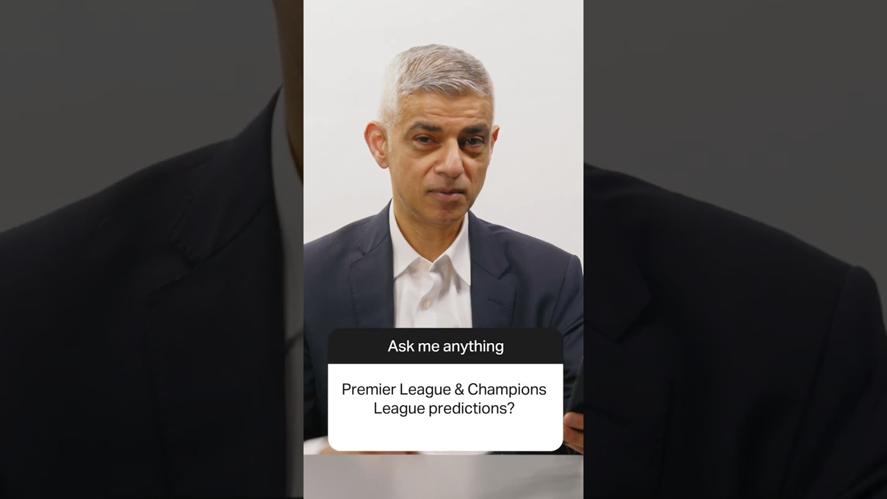 Ask Me Anything: The Mayor of London&rsquo;s Premier League Predictions