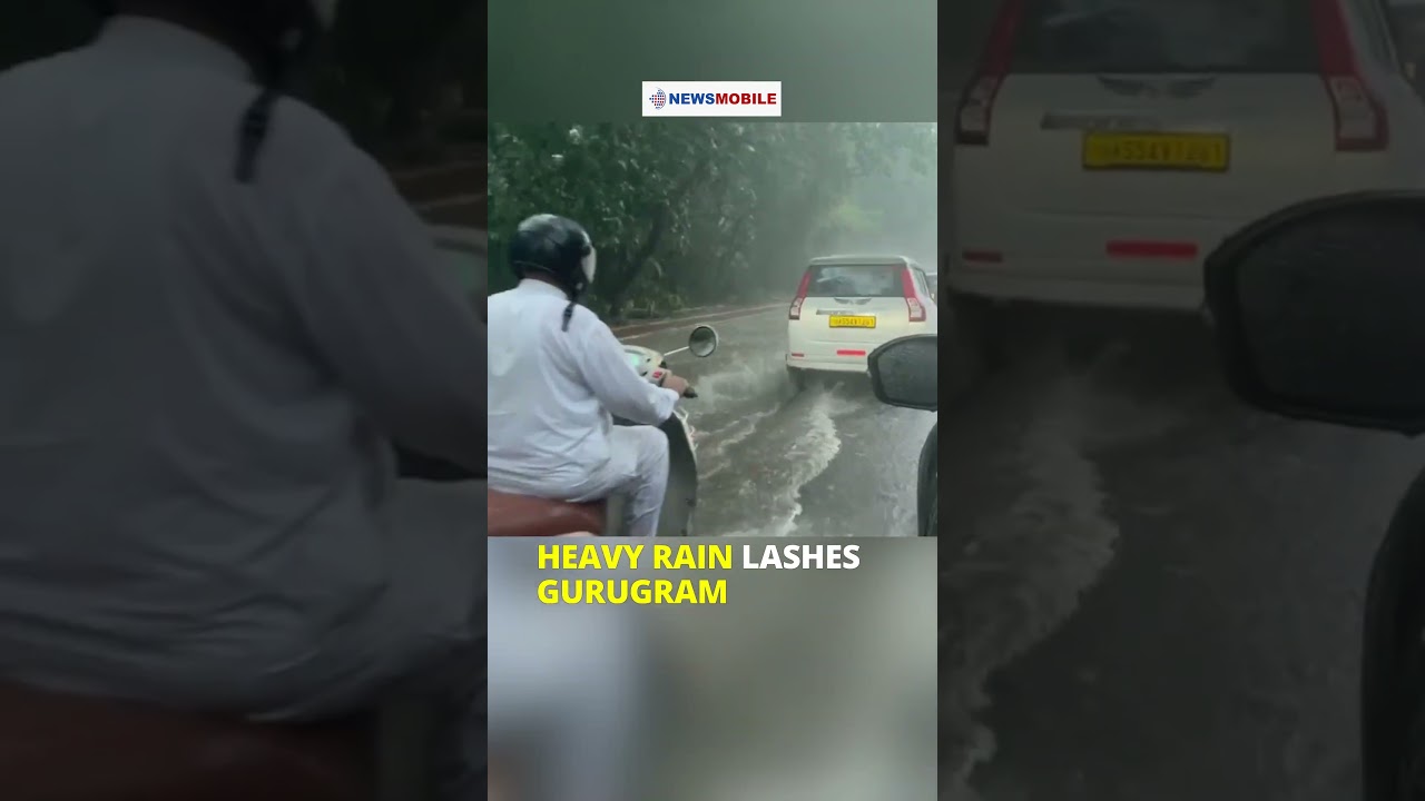 Heavy rain lashes Gurugram