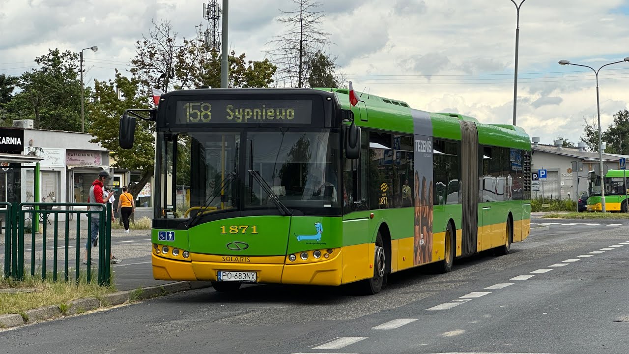 Solaris Urbino 18 III #1871 MPK Poznań [🚍158]
