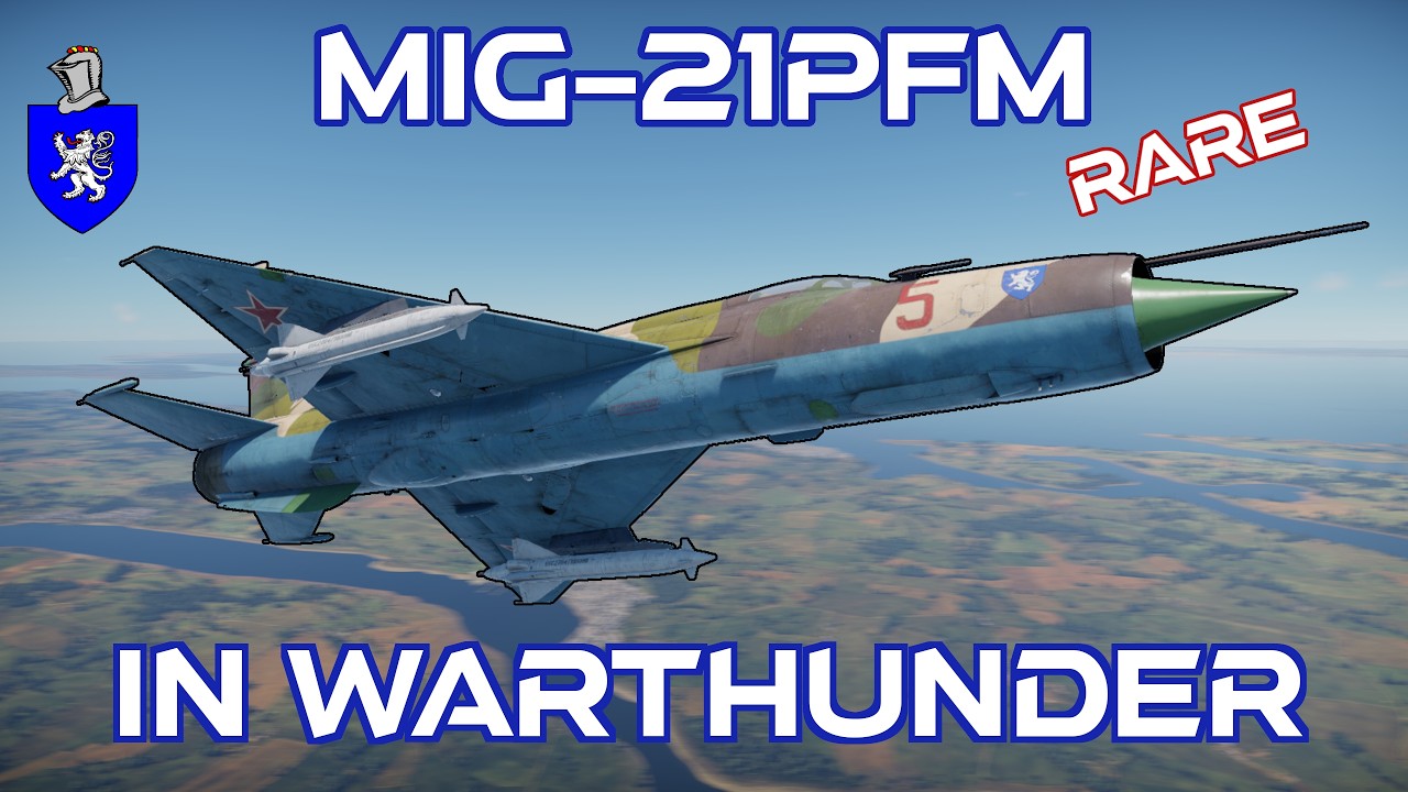 МиГ-21ПФМ в War Thunder: базовый обзор