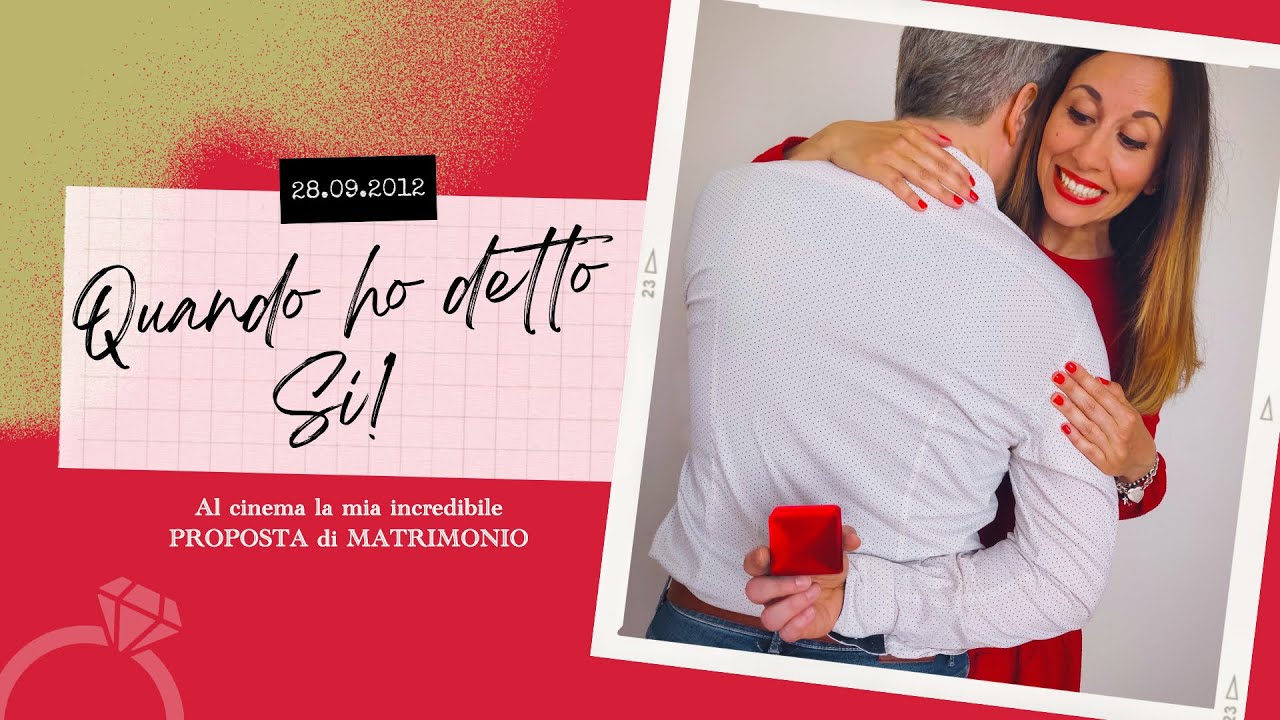 Incredibile proposta di matrimonio al cinema