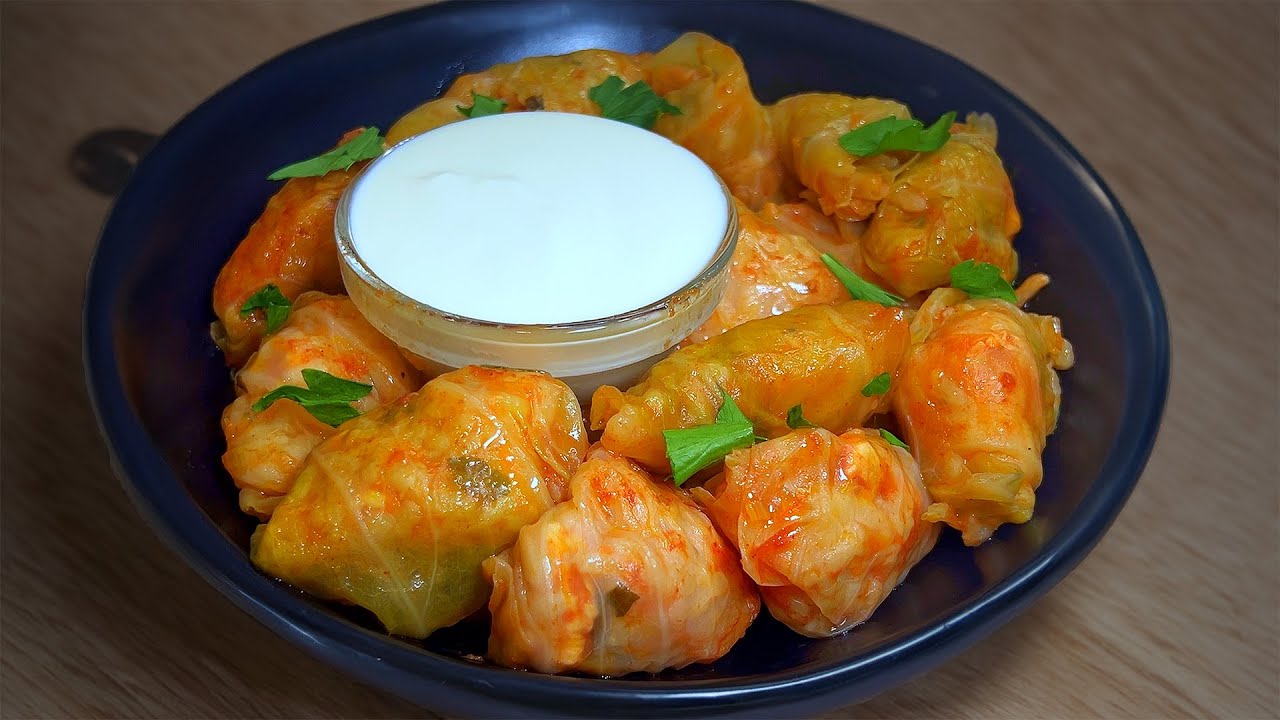 Голубцы как у бабушки с курицей