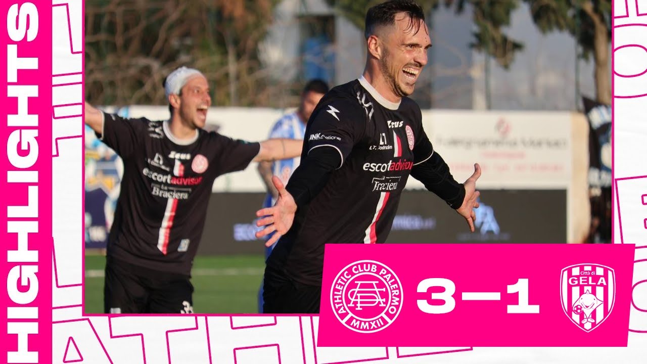 ATHLETIC CLUB PALERMO - CITTA' DI GELA | CAMPIONATO DI ECCELLENZA 24/25 | TUTTI I GOAL