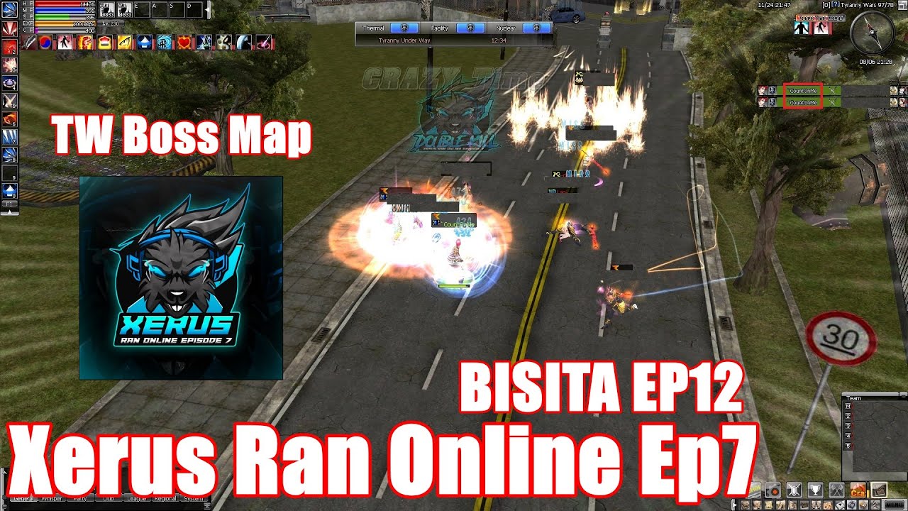 BISITA EP12 | Xerus Ran Online Ep7 | New Update | TW Boss Map