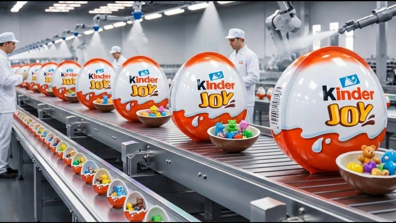 Inside the Kinder Joy Factory | How Kinder Joy Is Made Step by Step (Full Process)