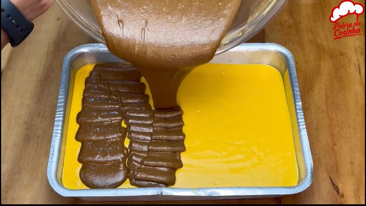você não vai querer fazer bolo de cenoura de outro jeito, ja sai recheado do forno