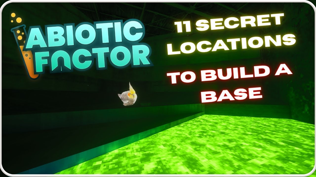 11 Secret Locations in Abiotic Factor (base friendly!)