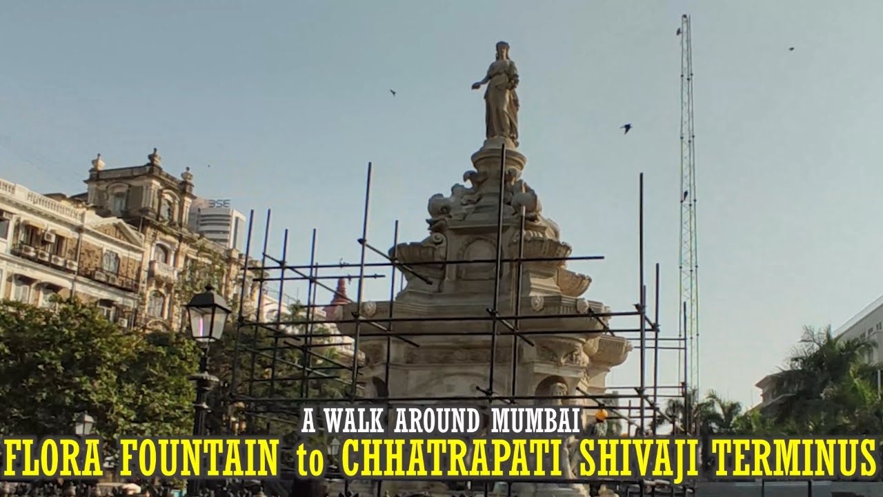 FLORA FOUNTAIN to CSMT - A WALK AROUND MUMBAI || #SRproductionMumbra #ZainMoulvi